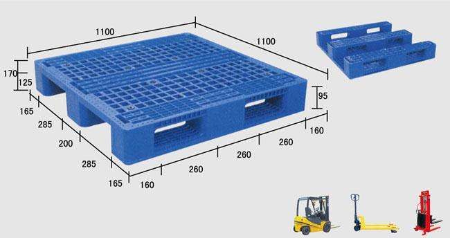 立體倉(cāng)庫(kù)專用塑料托盤(pán)